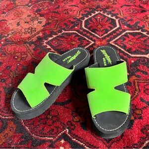 Funky vintage platform sandals